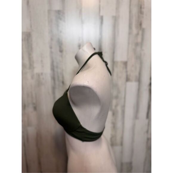 Green swimsuit bikini top size 34C - Picture 3 of 7